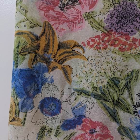 Floral silk shirt - Picture 3 of 8